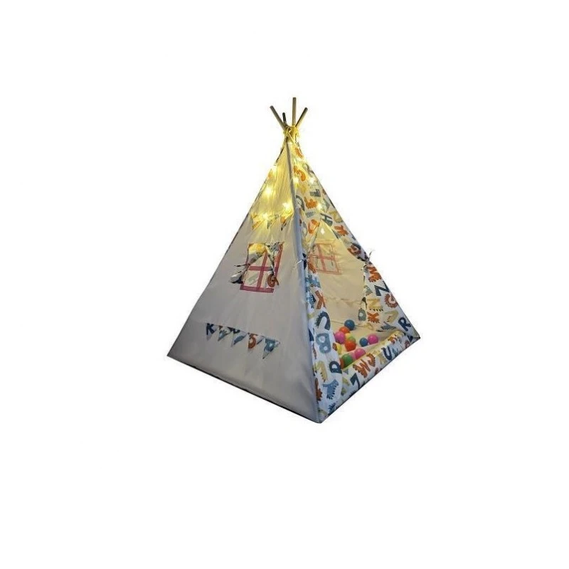 Детска палатка за игра, Форма иглу, 120 х 120 х 165 см